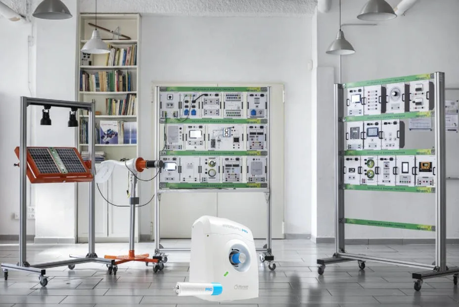 Entrenador de Energías Renovables Híbridas – Heliocentris