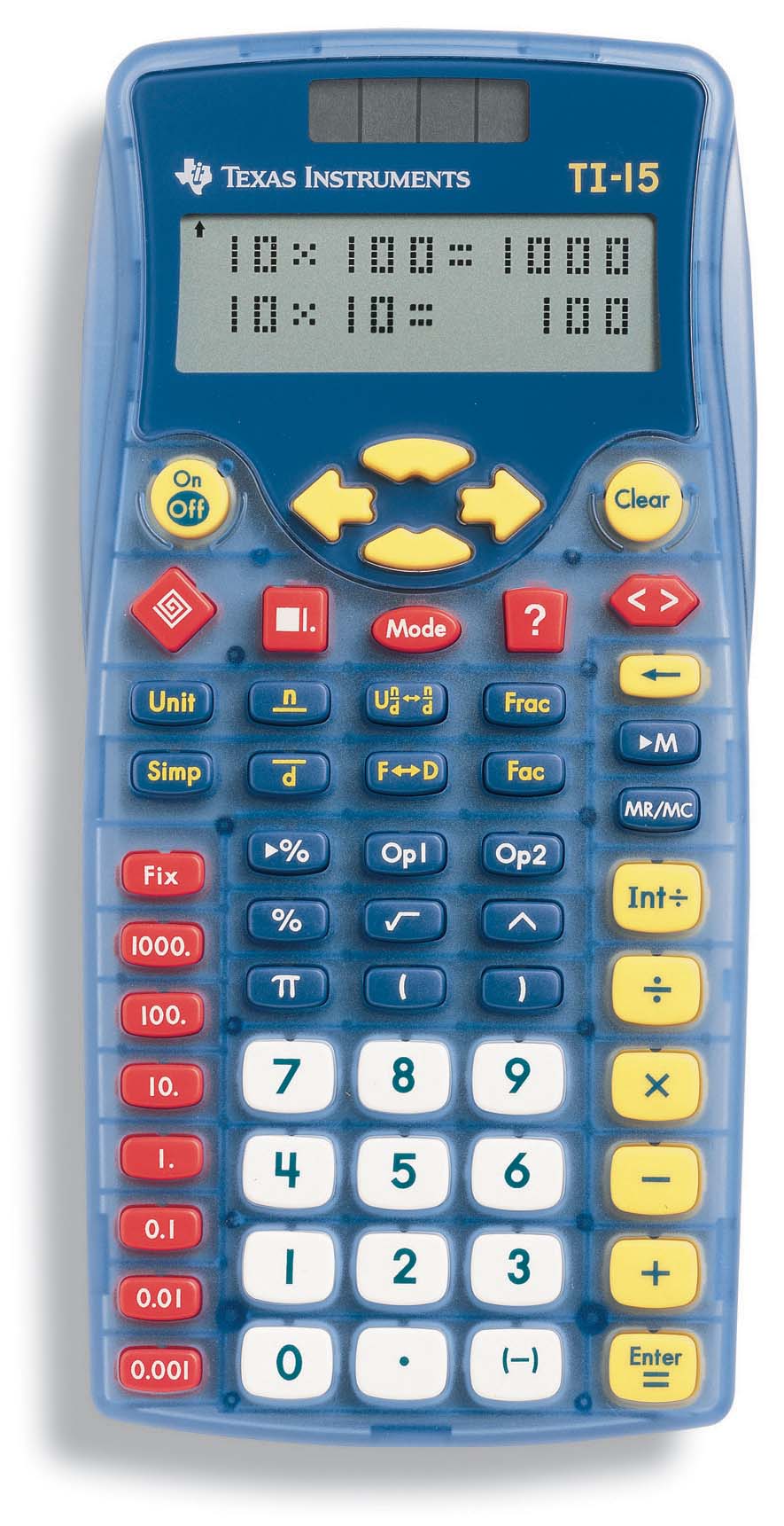 TI-15 Explorer Elementary Calculator
