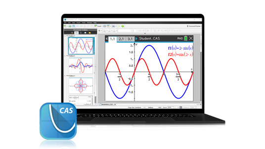 [NSCSX/S365/A] TI nSpire CX CAS - Student Software  - 1 year